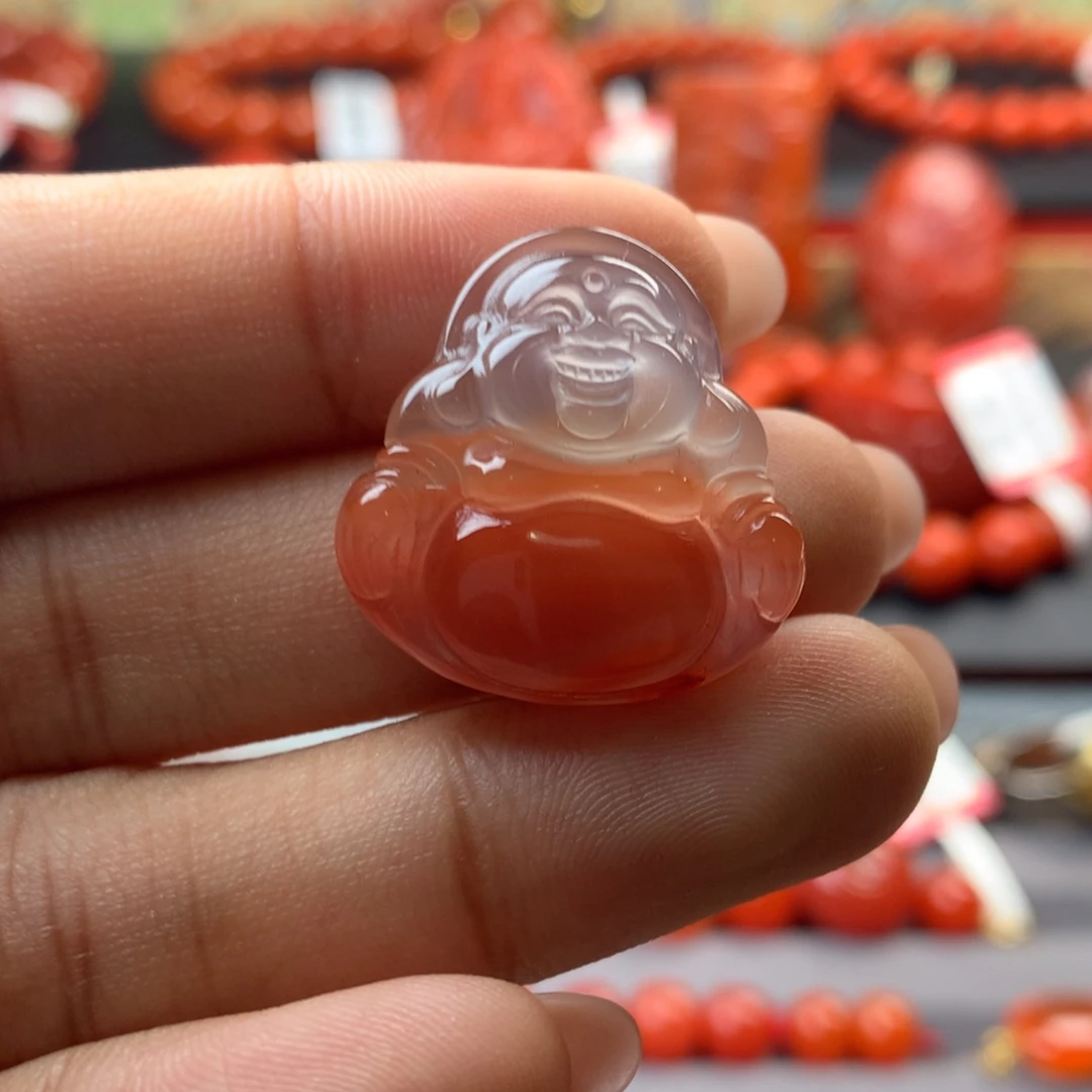 吊坠(不含链)未镶嵌南红玛瑙