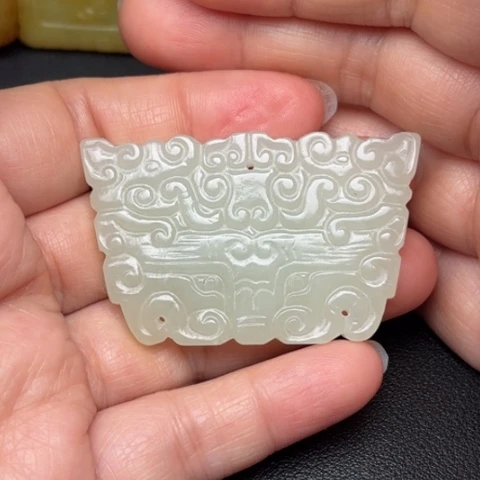和田玉挂件未镶嵌用****9