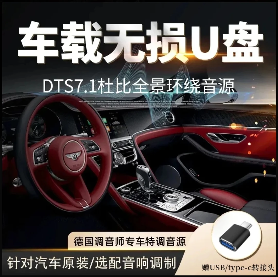 【至尊版】正版车载优盘 母带灌录 流行热歌 伤感中文DJ 精选歌单