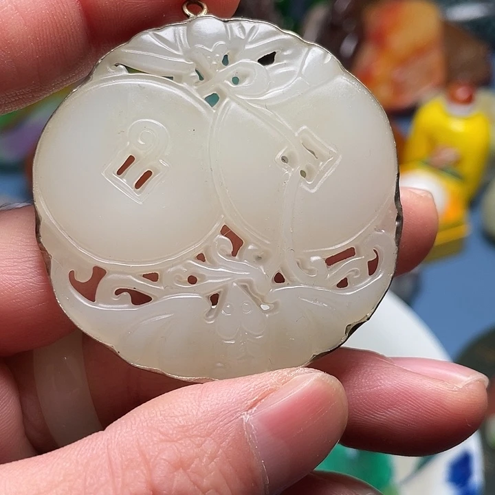 白玉菩提吊坠散购链接一物一图