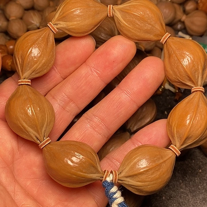 橄榄核手串2.2四花53号