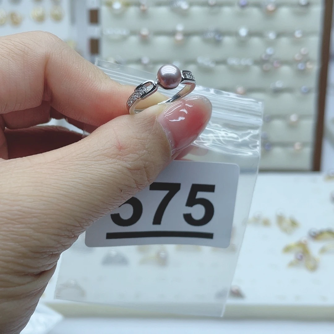 淡水珍珠珠宝奇石合金575