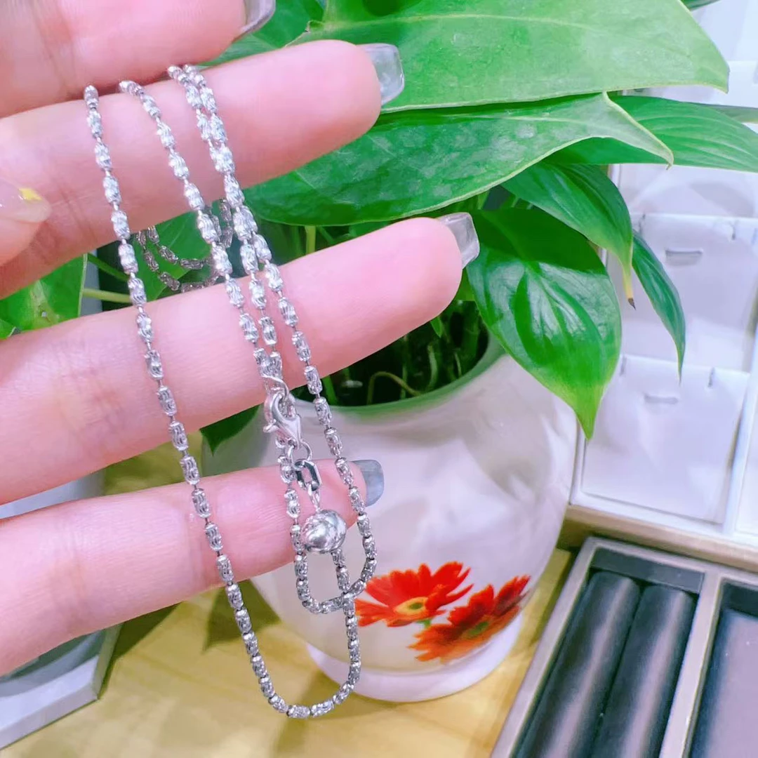 铂金Pt950项链   8.54克