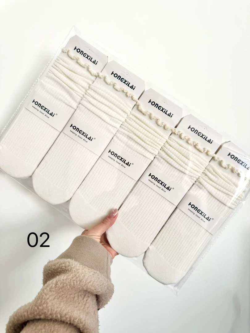 夏季新款白色十双装袜子