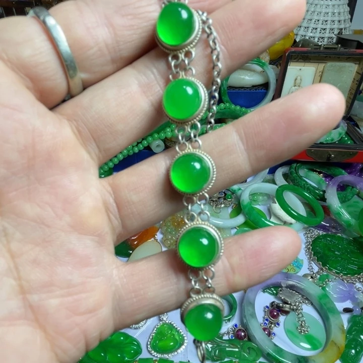 兰***心滴血莲花菩提手串