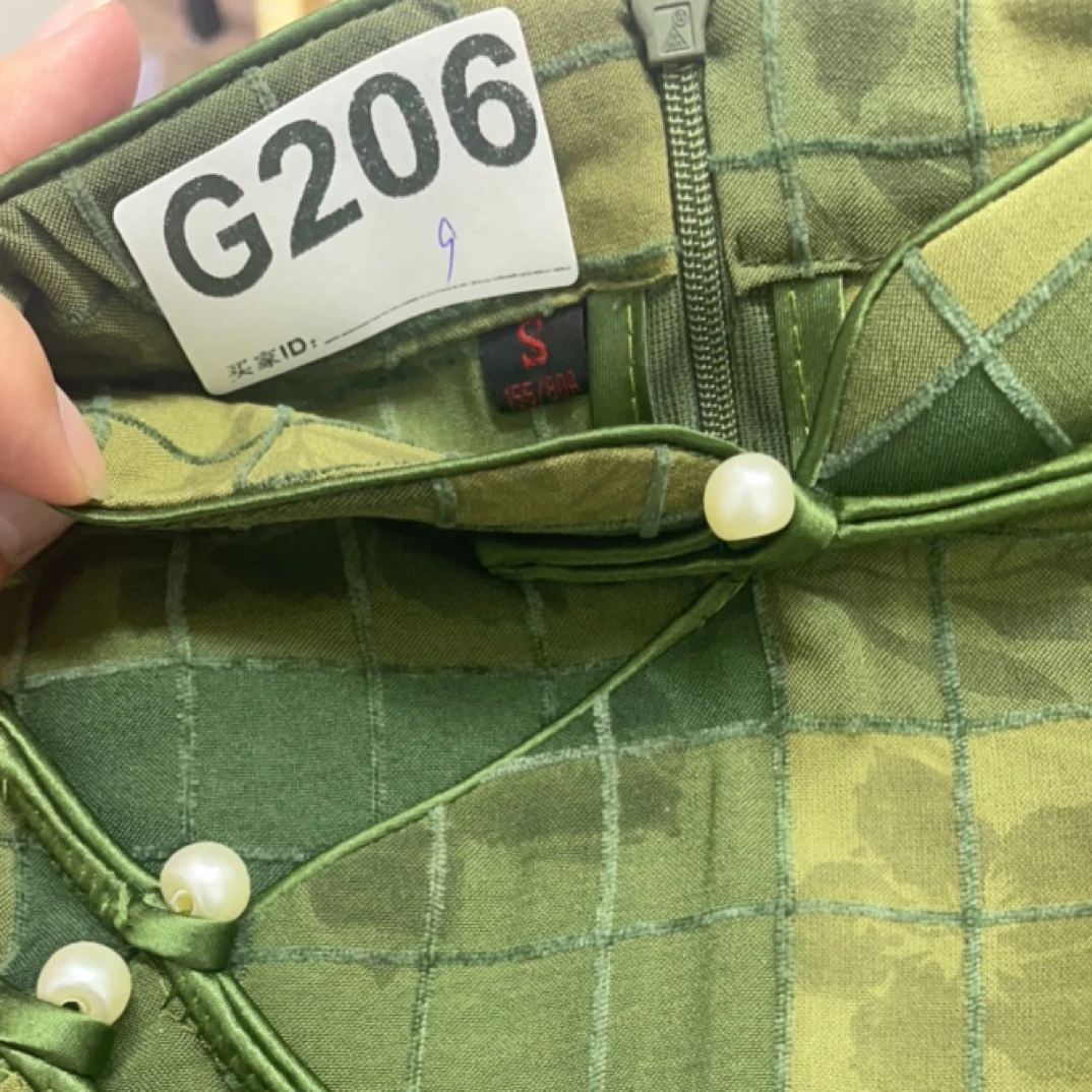 -g206-瑕------改良款旗袍百搭