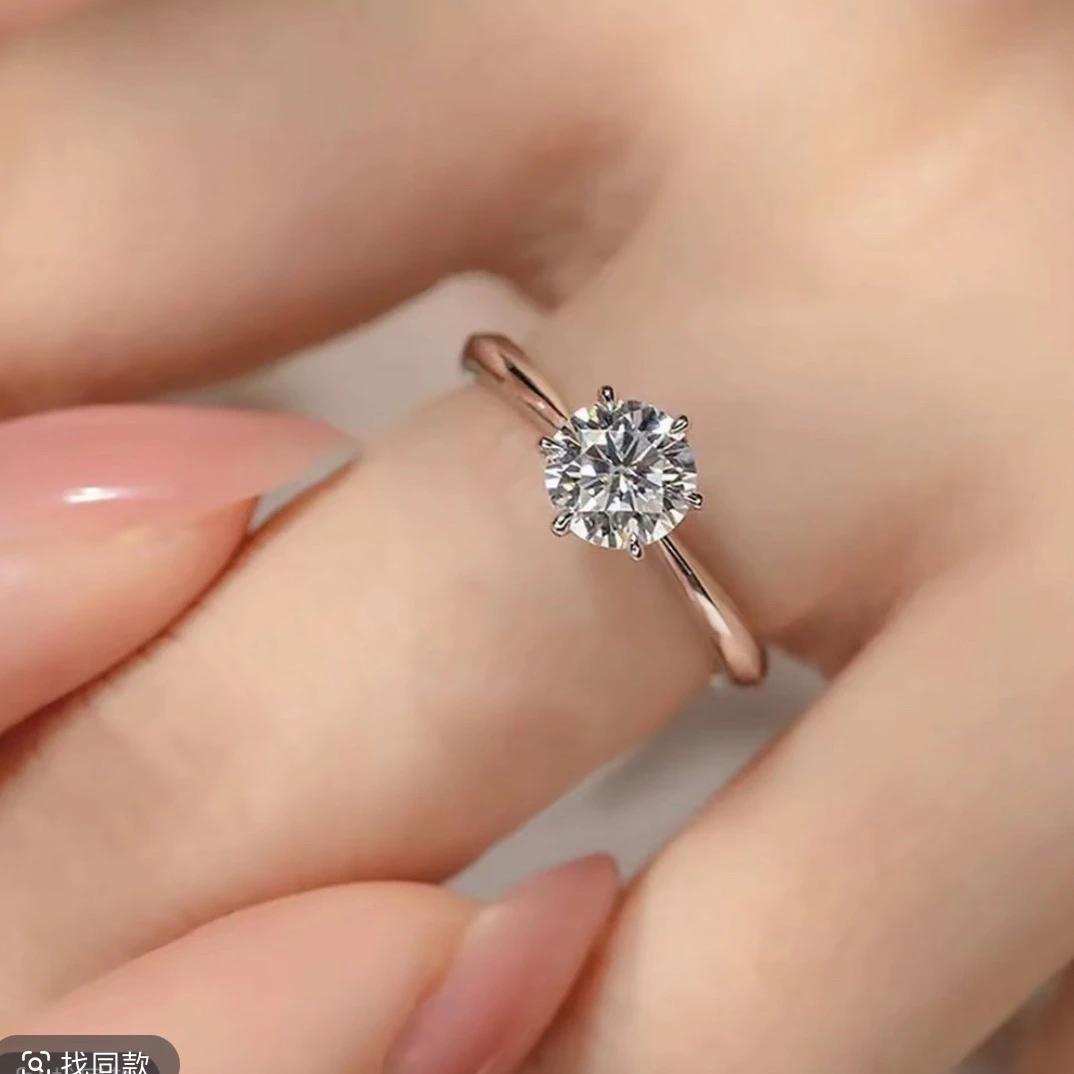 1.0CT  T灵六爪女戒经典