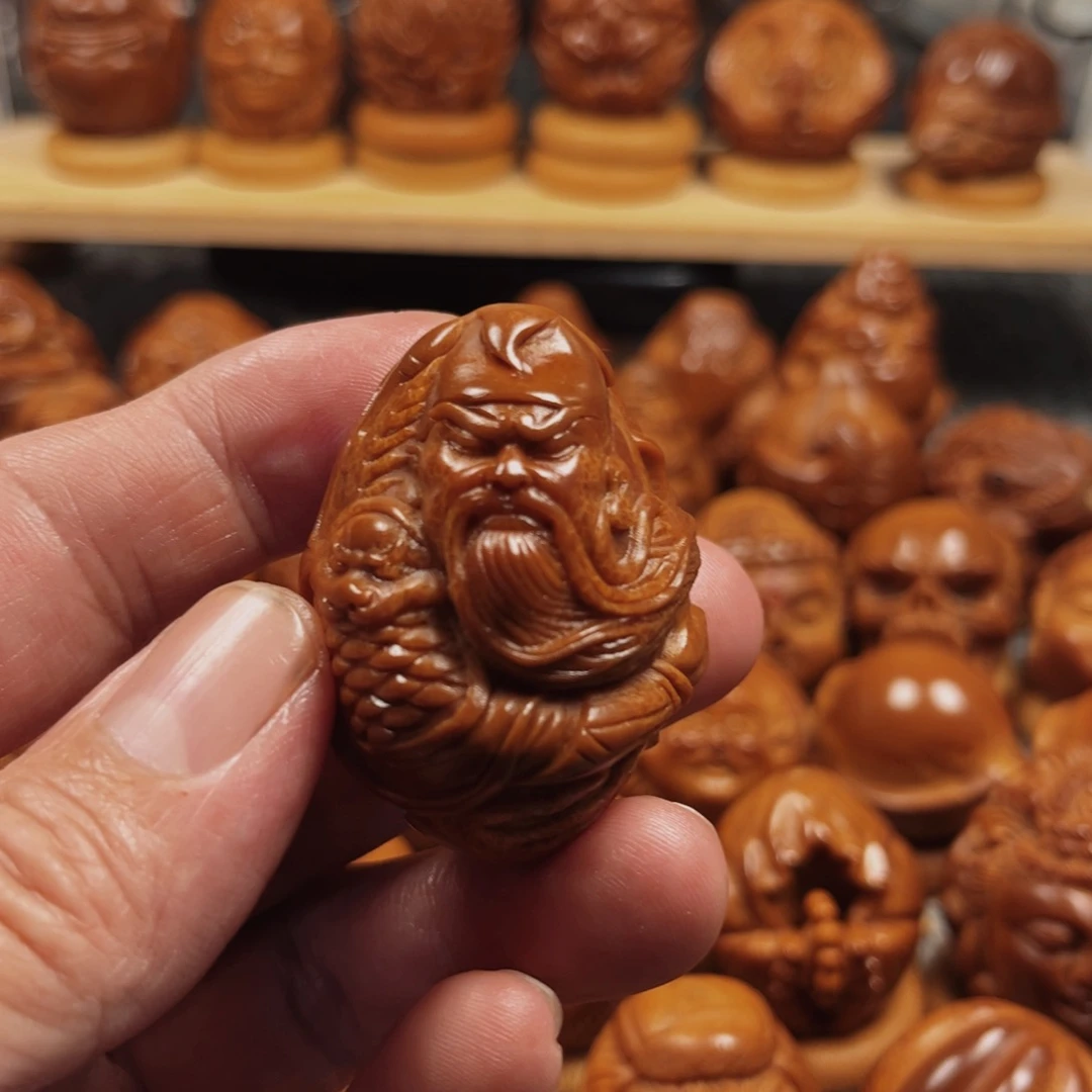 橄榄核手串/手链木***林关公