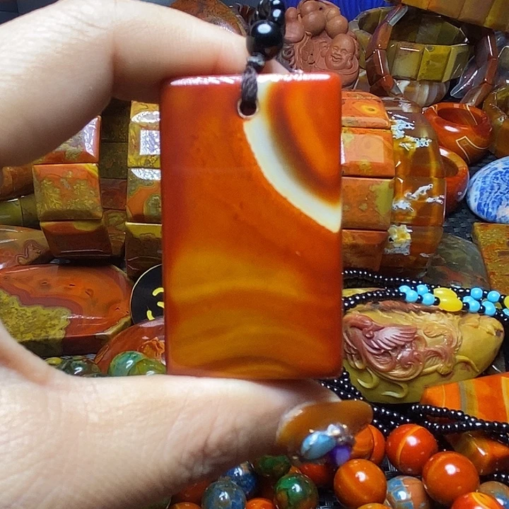 小***子玛瑙/玉髓未镶嵌手链