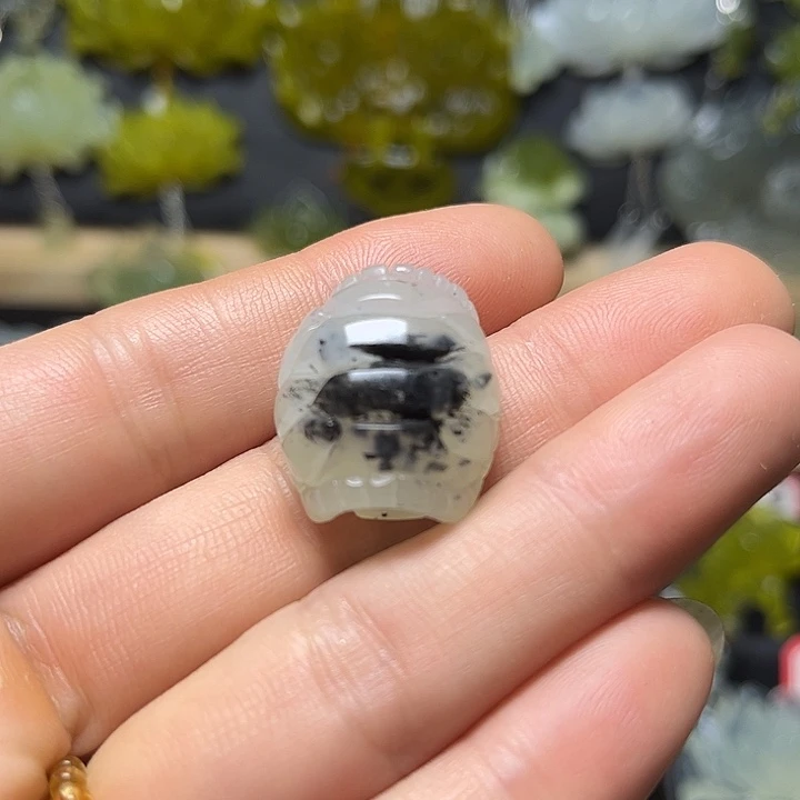 未镶嵌蛇纹石玉发饰