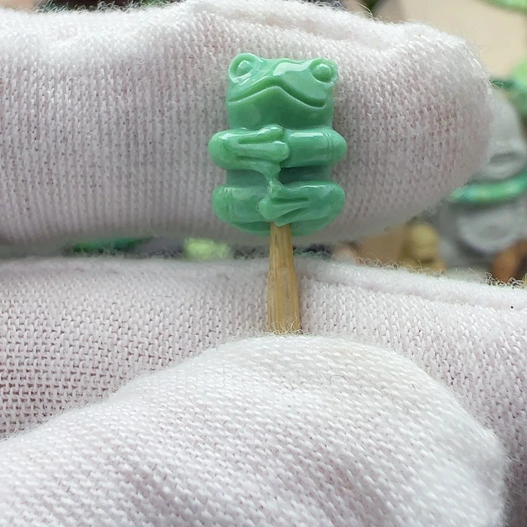 绿松石菜籽黄绿松石Z未镶嵌