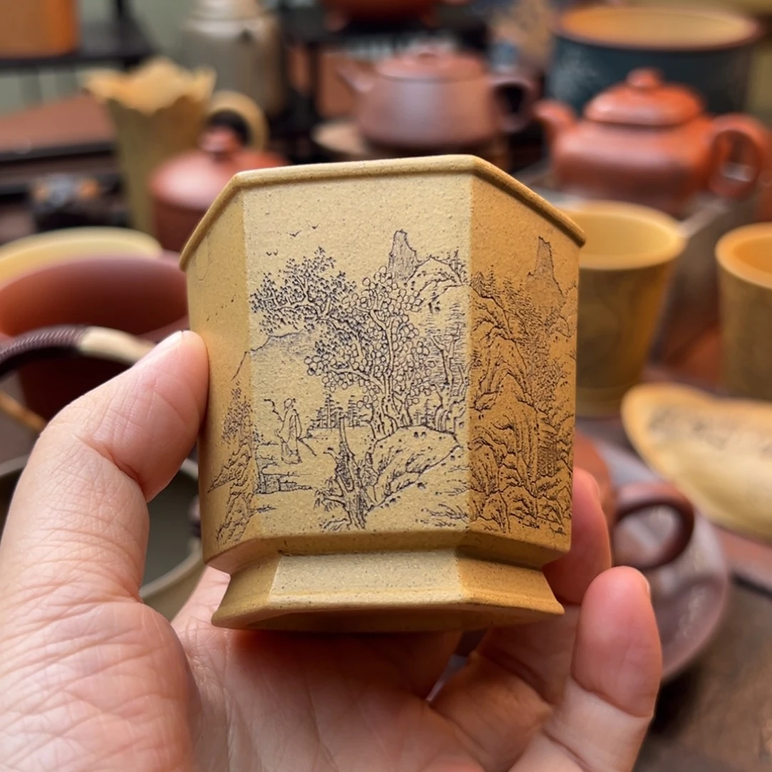 紫砂茶壶紫砂主人杯