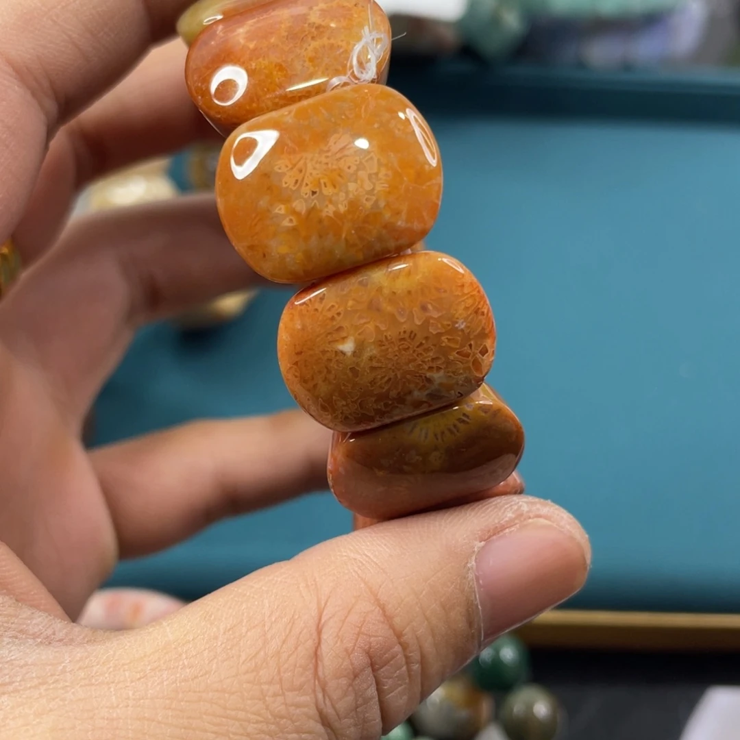 未镶嵌手镯硅化玉