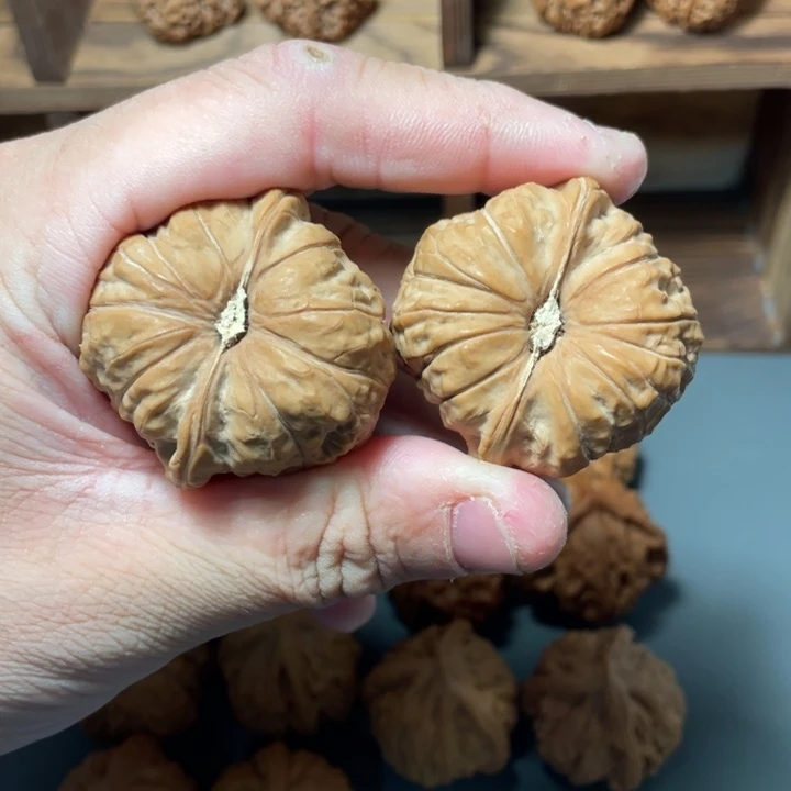 把件文玩核桃43南瓜墩