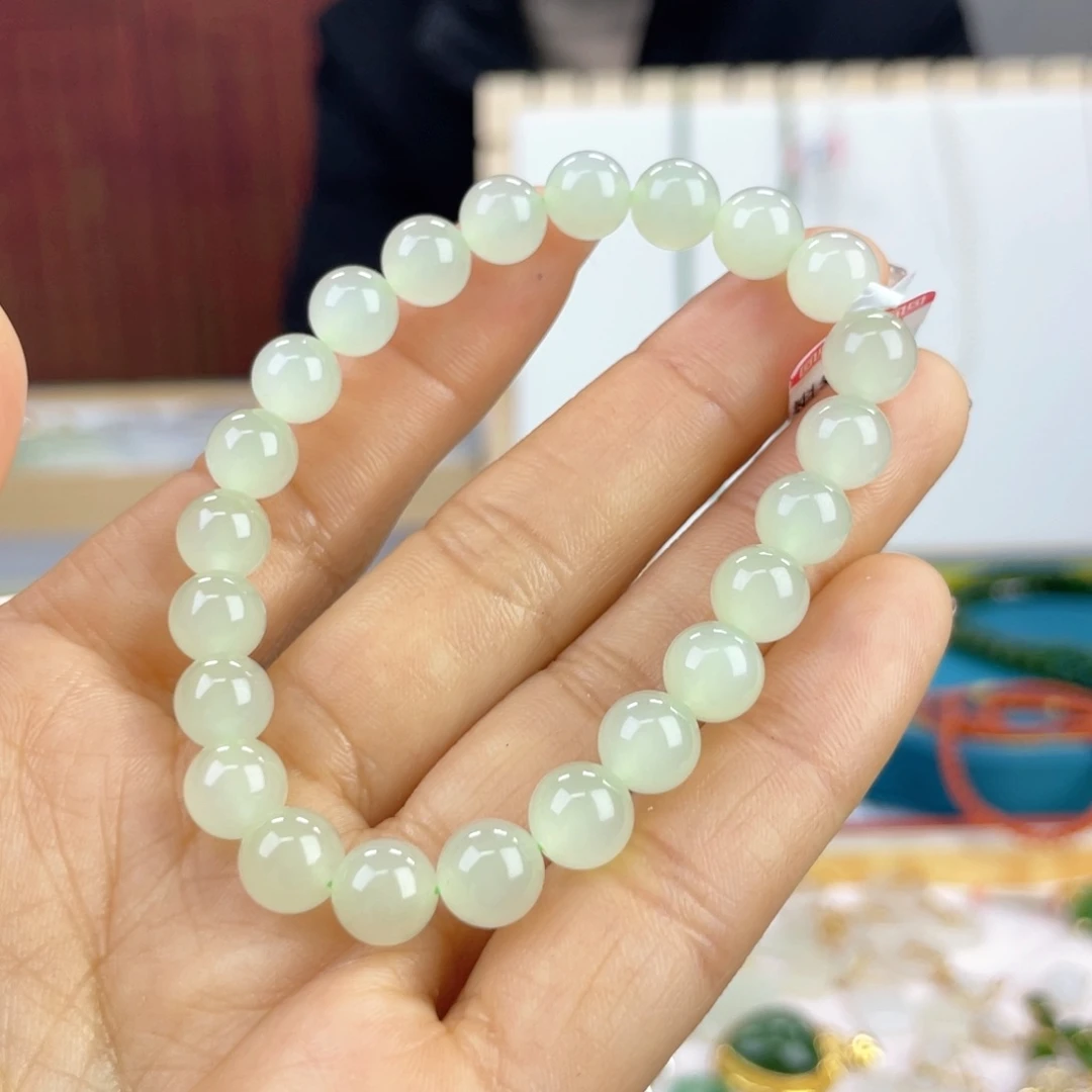 和田玉手串未镶嵌