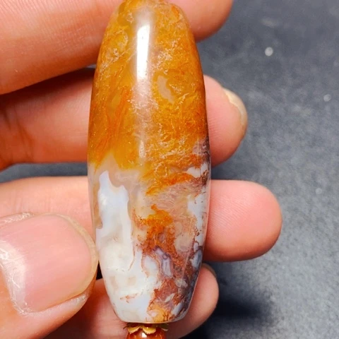 合金颈饰玛瑙/玉髓行***间