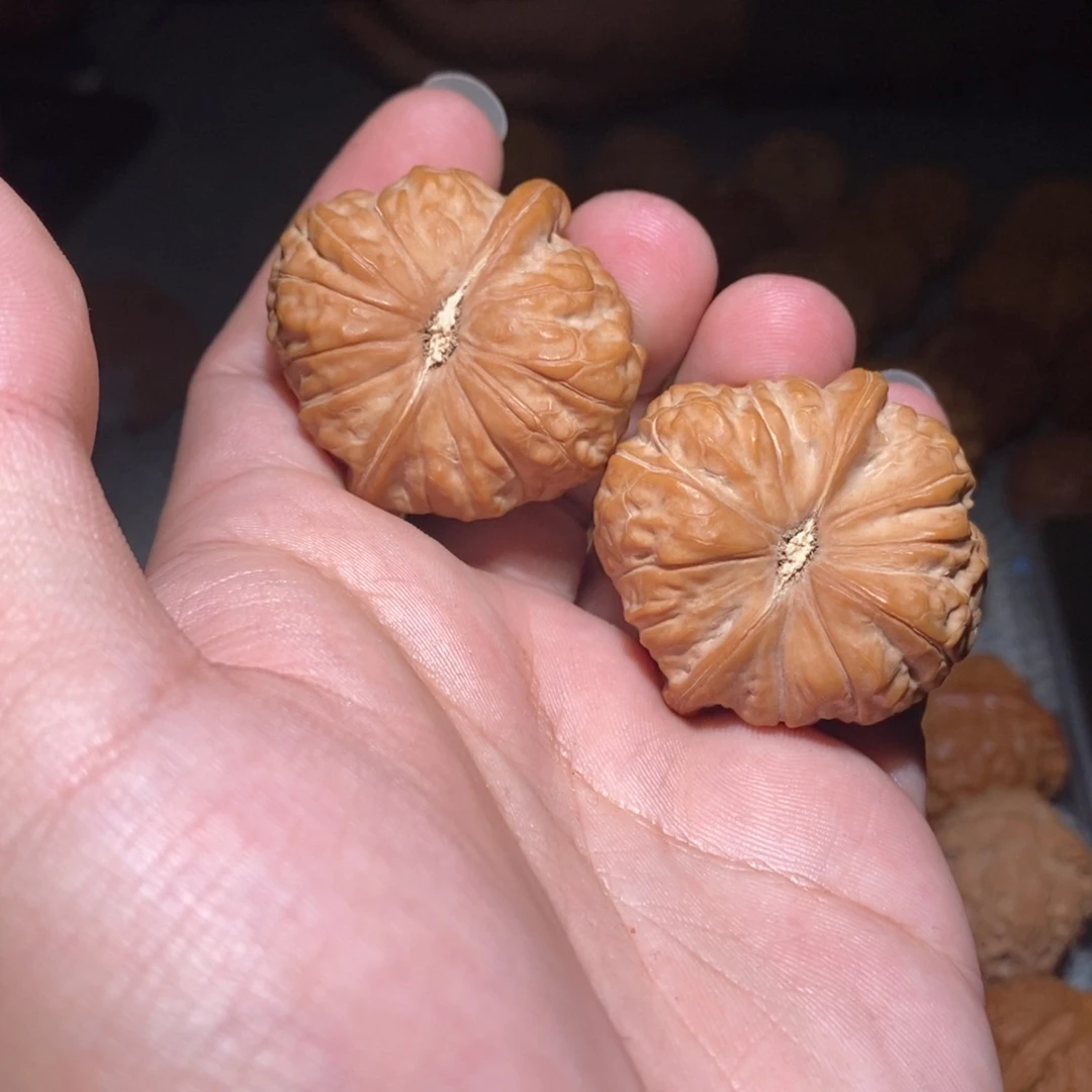 桃核吊坠40南瓜墩