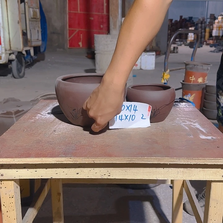 紫砂花盆紫砂花盆4