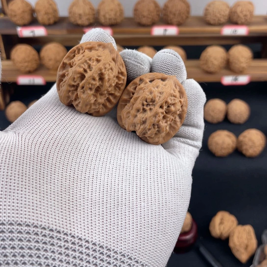 文玩核桃把件︷****成34全品磐石