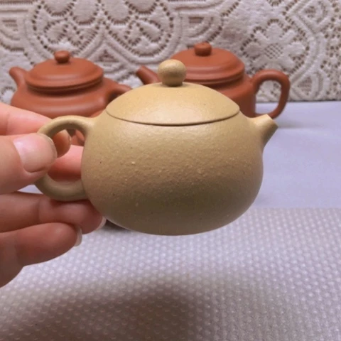 茶壶紫砂特价梨皮绿泥