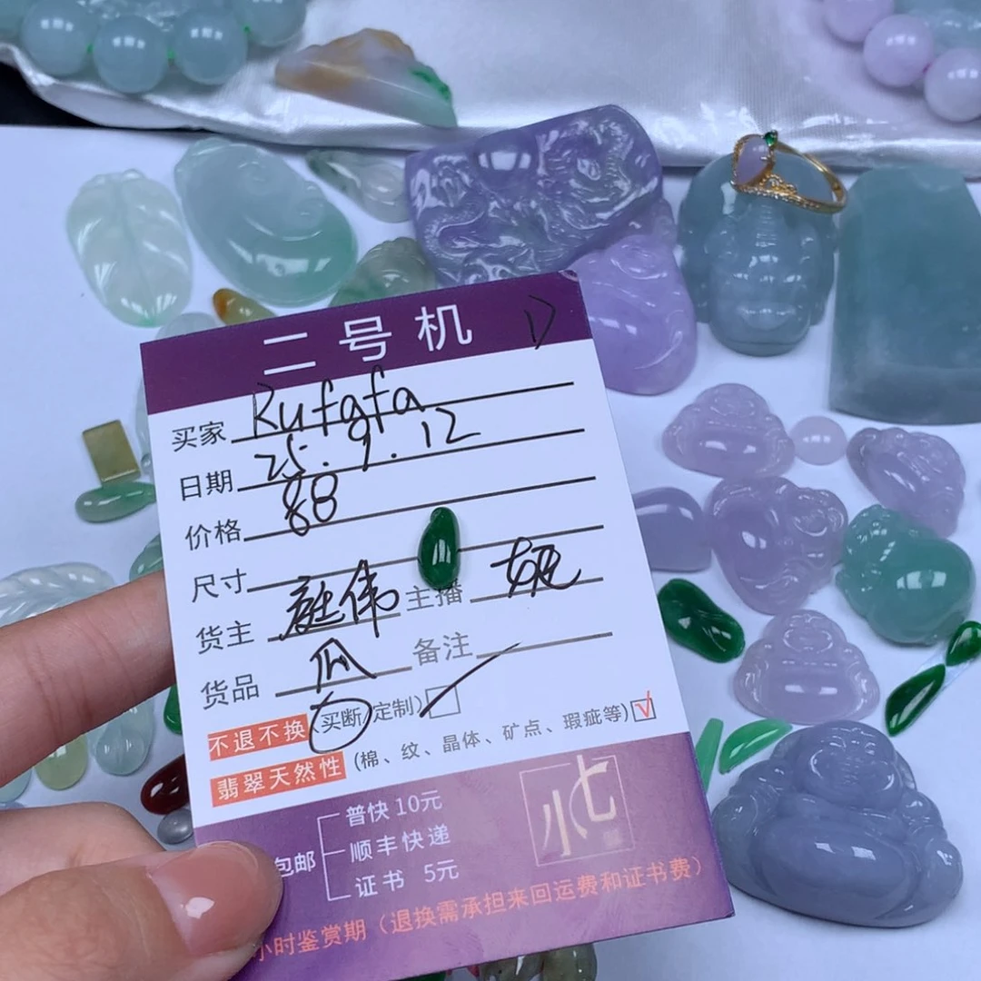 颈饰未镶嵌翡翠R****a翡翠