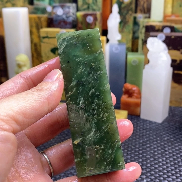 云南石M****g青田石印章石