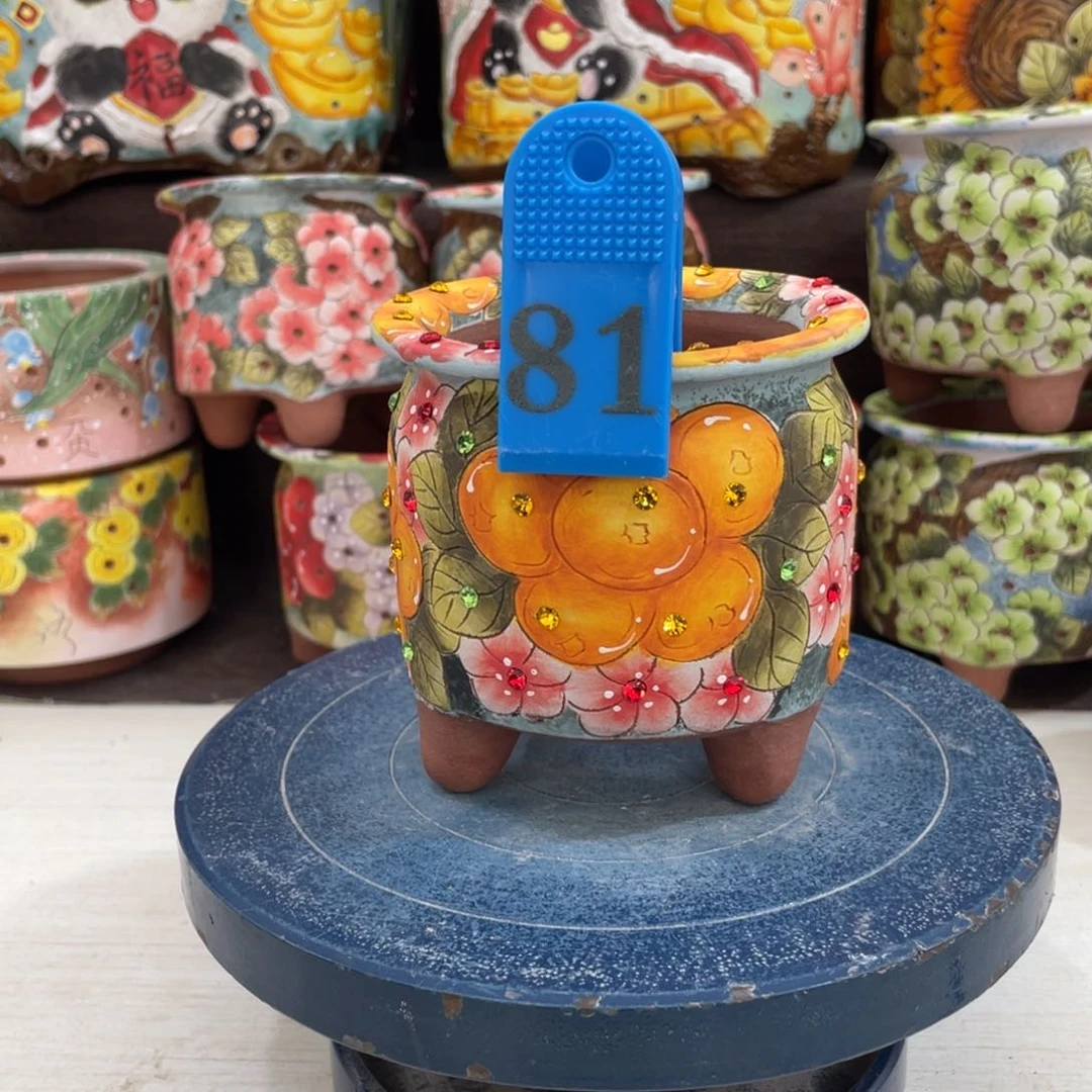 红陶是***?多肉花盆奶罐