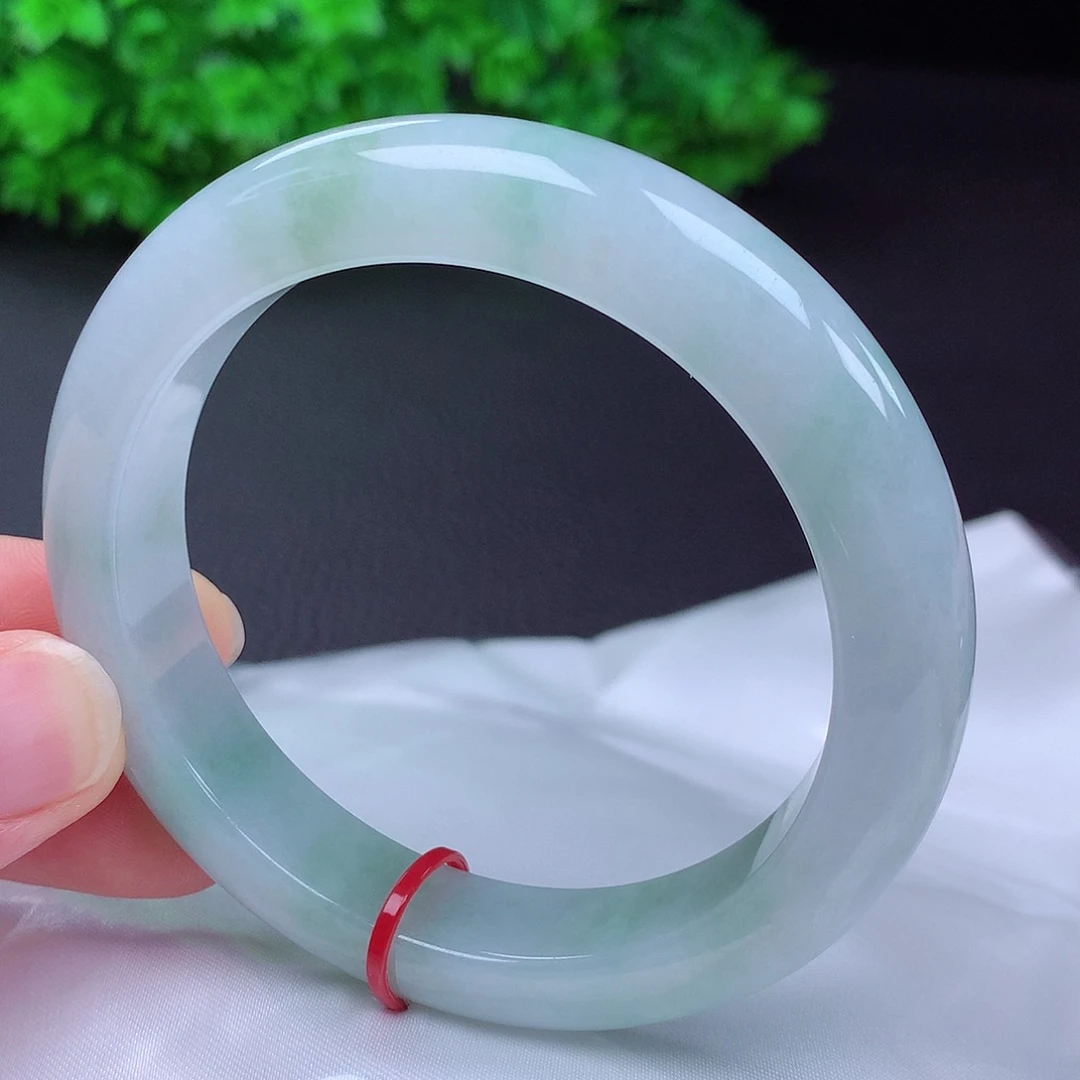 翡翠未镶嵌手镯58圈口688003