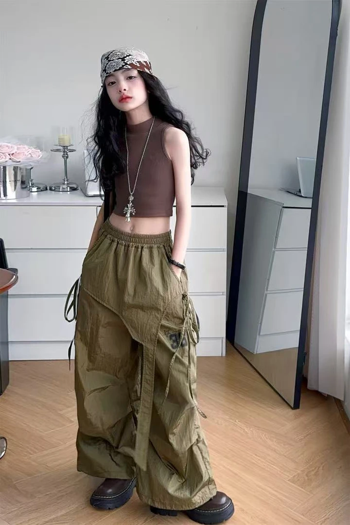 【雷哥.潮妞】童装嘻哈休闲裤宽松欧美风运动裤长裤