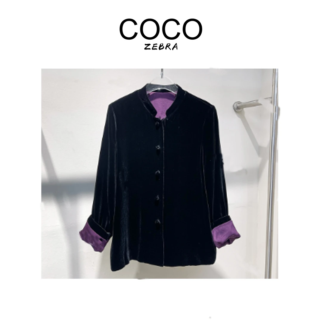 COCO/时尚百搭真丝外套 AA003