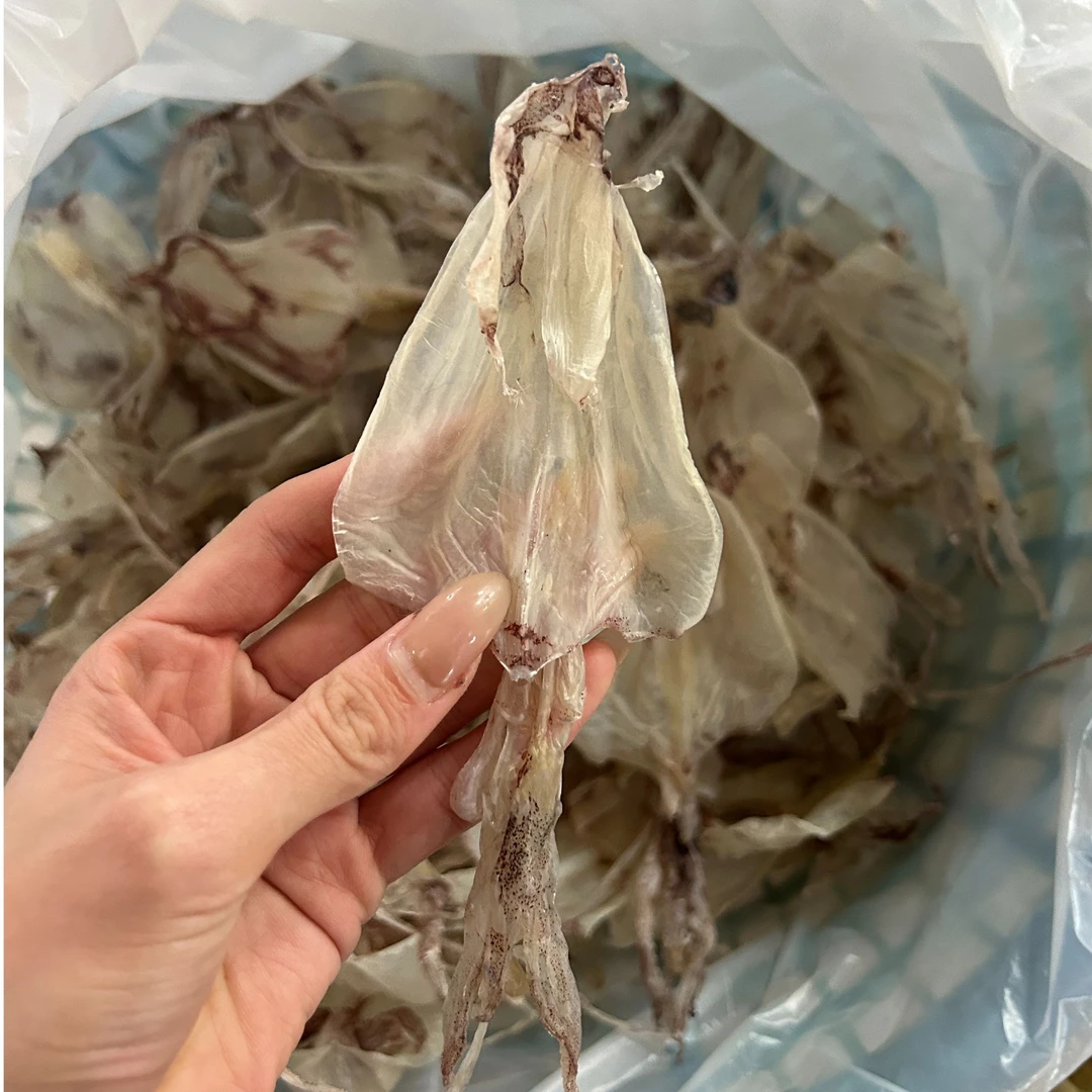 本港特产 船鱿鱼干500g