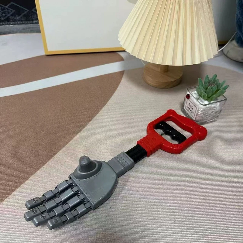 机械手臂万物可取趣味取物夹物仿真手臂手拉创意设计玩具