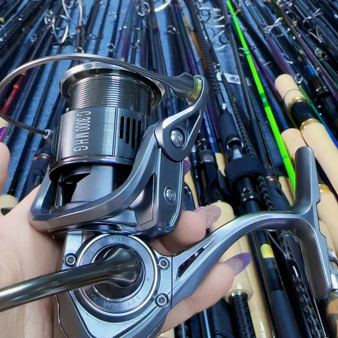 C***U碳素3.8m路亚轮纺车轮链接