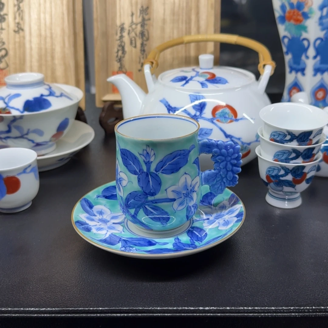 瓷片恭喜发财万事如意