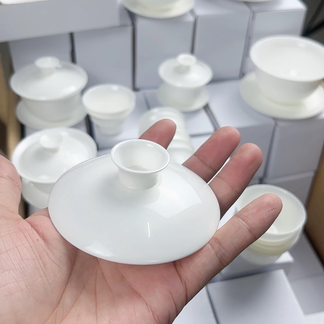 【闪购商品】?****?150盖子单个骨瓷盖碗