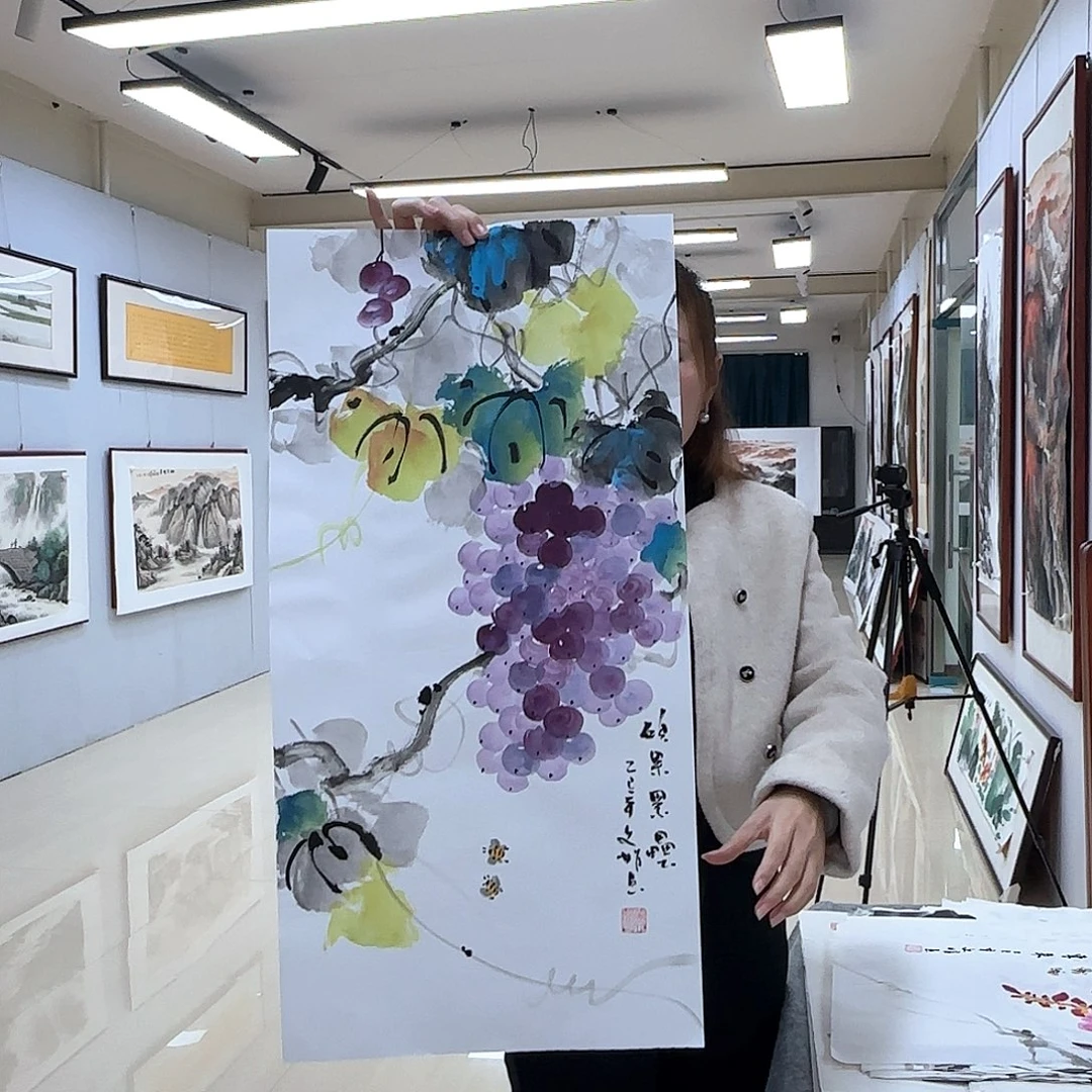 国画国画作品集一个由一