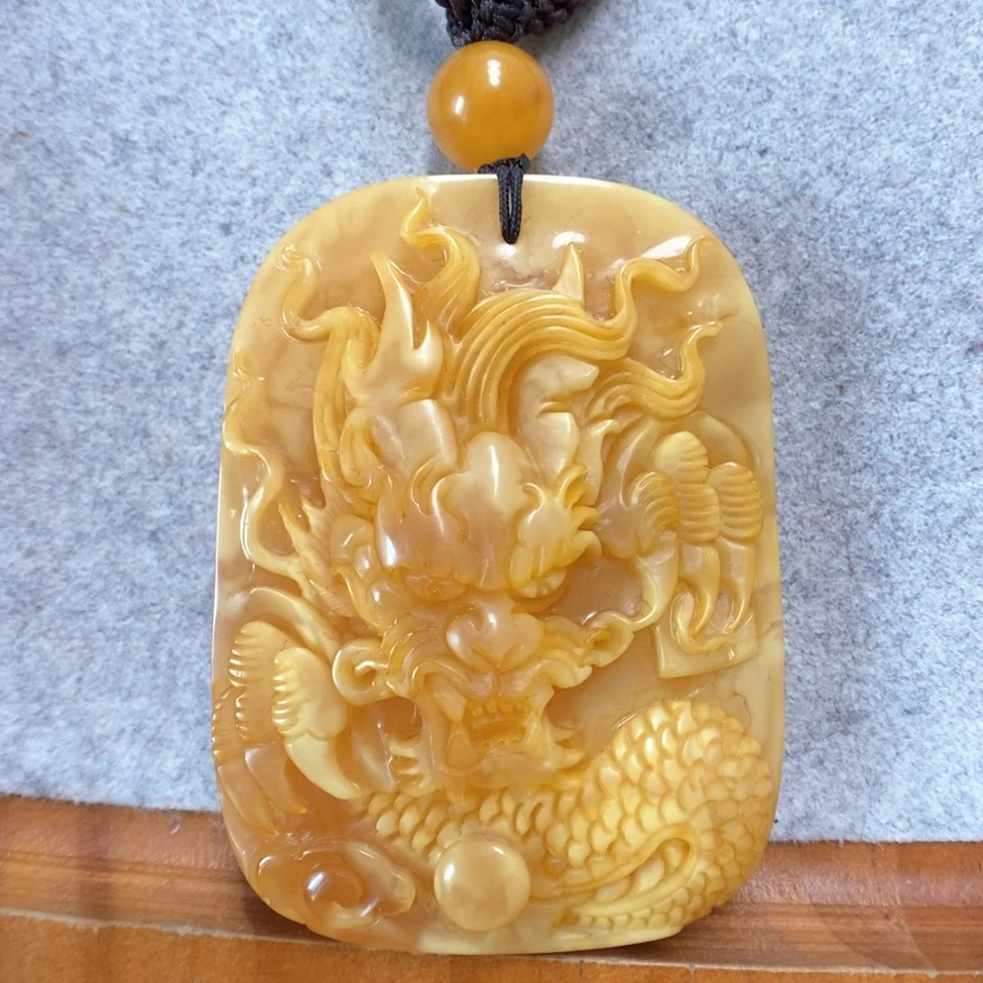 蜜蜡项链未镶嵌蜜蜡吊坠