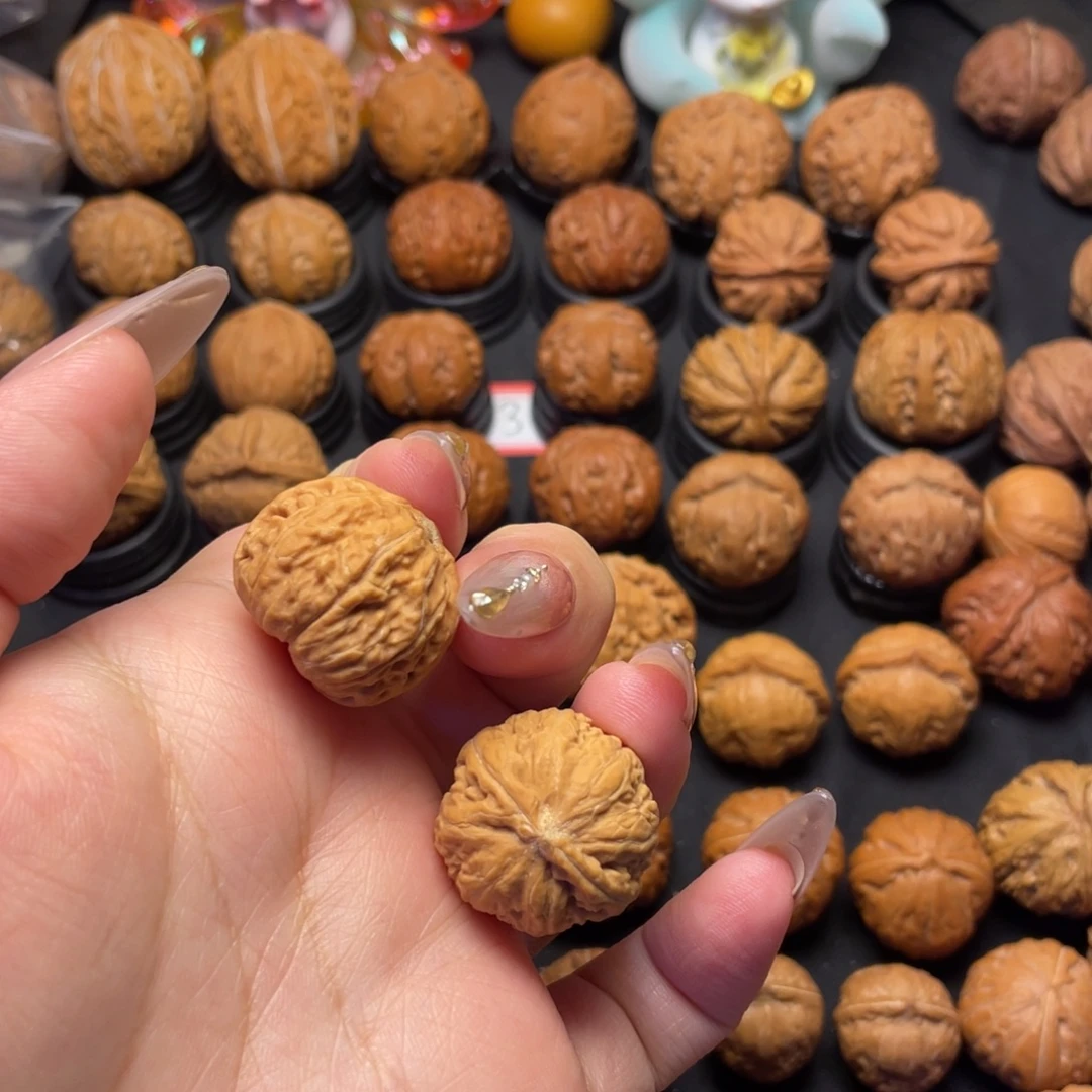 吊坠文玩核桃10号莲花磨盘