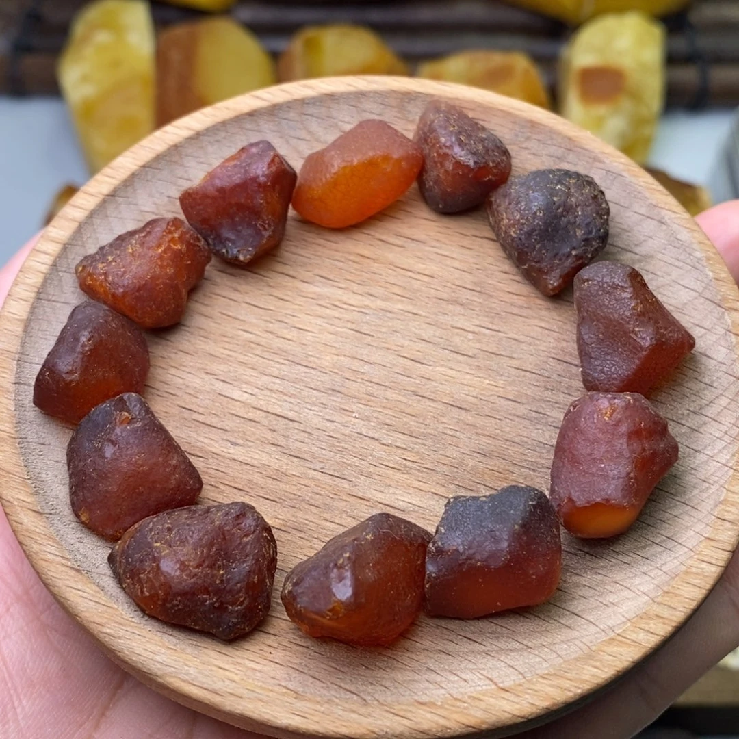 定制琥珀天然蜜蜡乌料