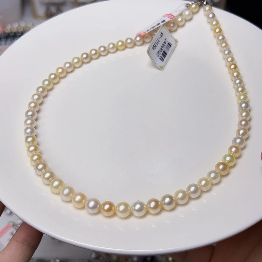 海水珍珠颈饰未镶嵌彼*?