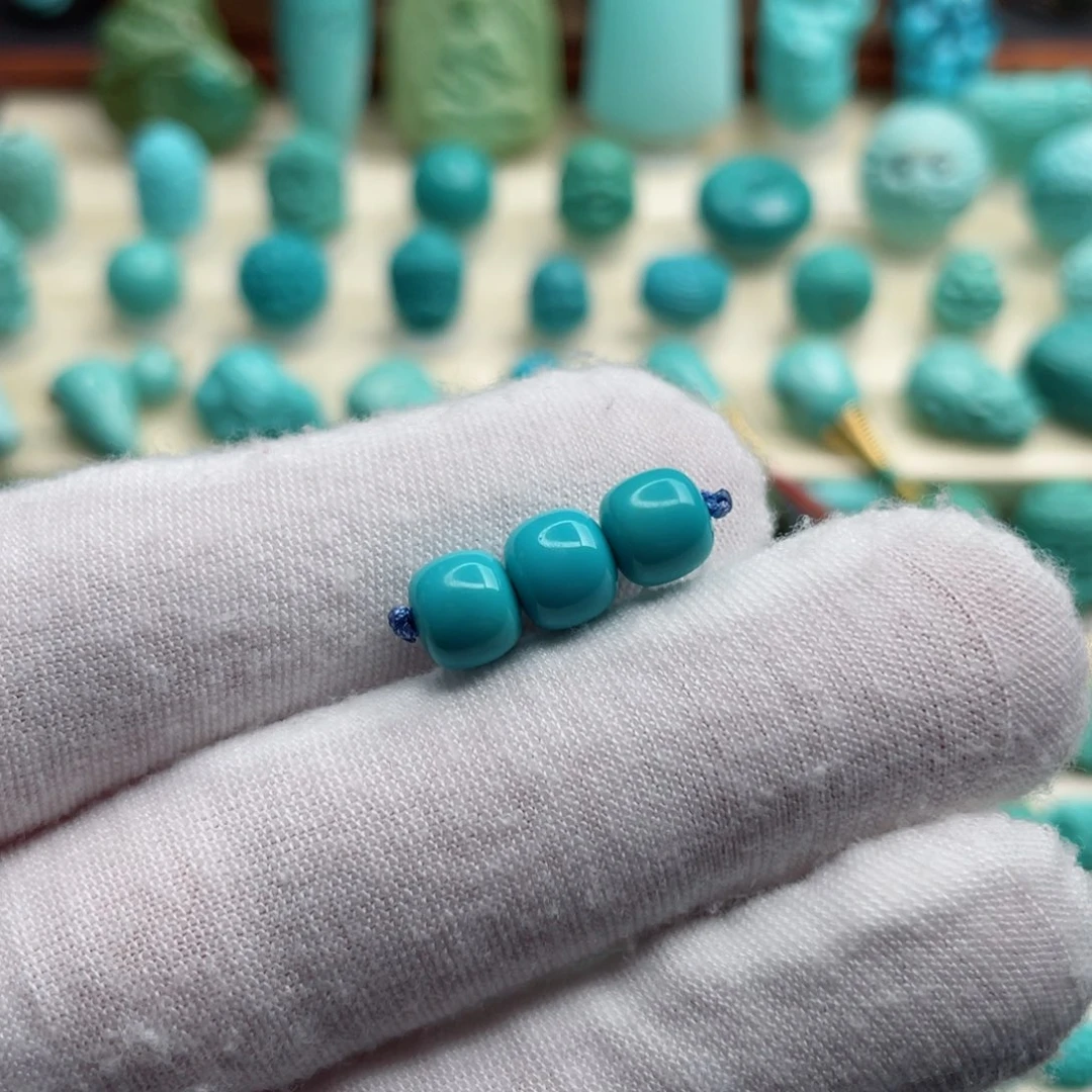 未镶嵌绿松石珠宝奇石