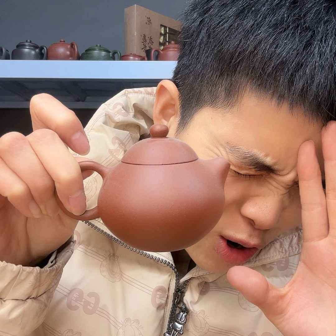紫砂茶壶民间手艺人全手工制作