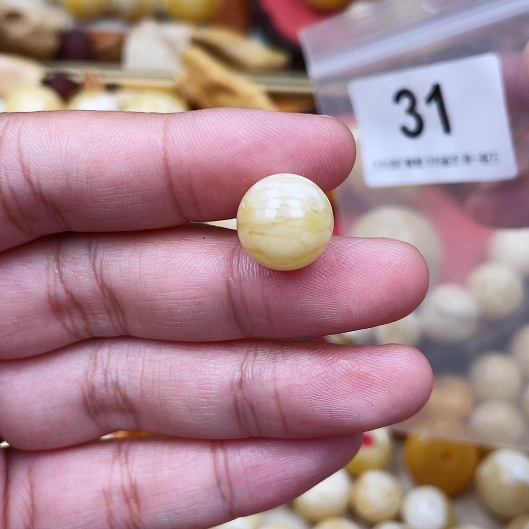 蜜蜡未镶嵌珠宝奇石粉13