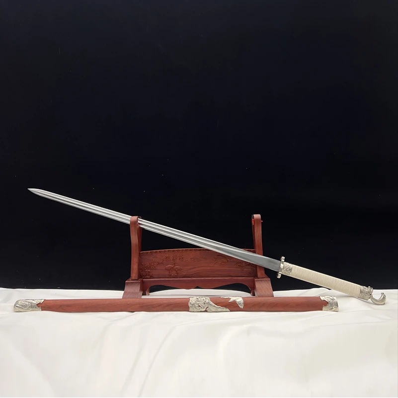 龙泉沈广隆-锦鲤双手剑 宝剑 手工 未开刃