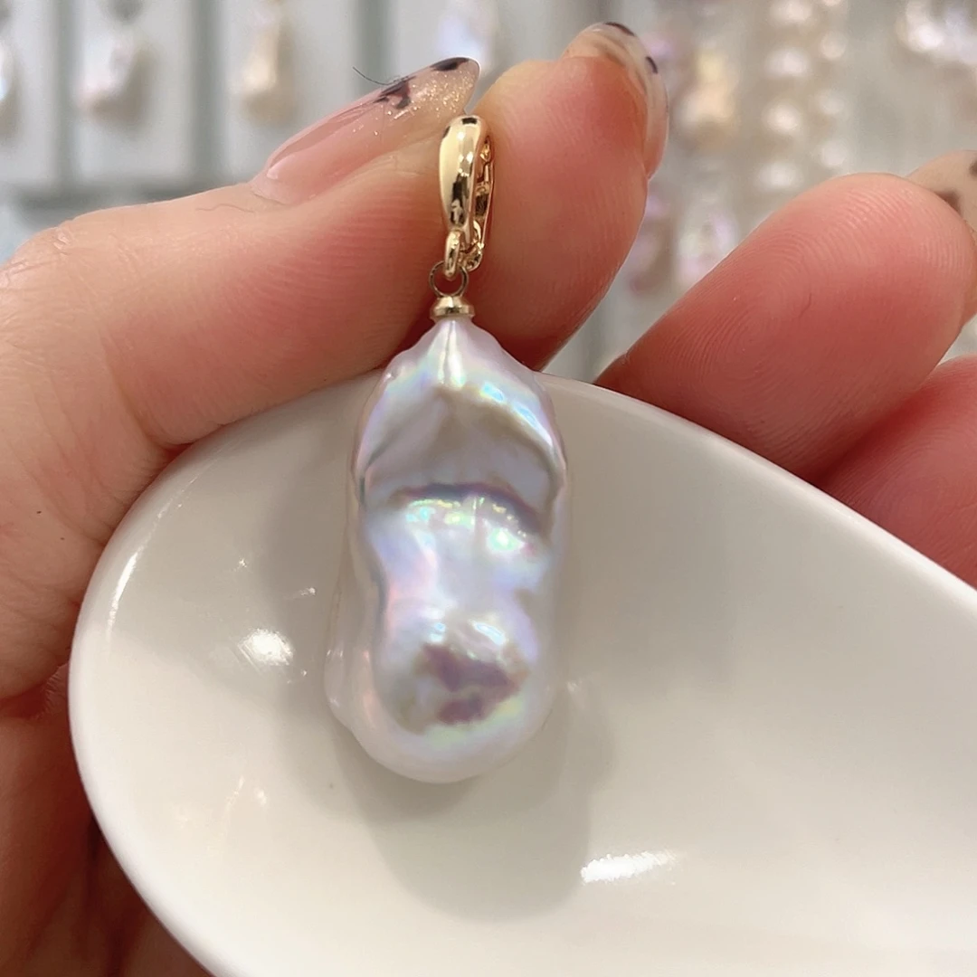 未镶嵌颈饰淡水珍珠