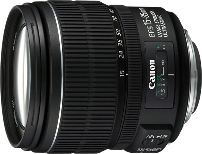 95新 Canon/佳能 EF-S15-85mm f/3.5-5.6 IS USM 超广角镜头