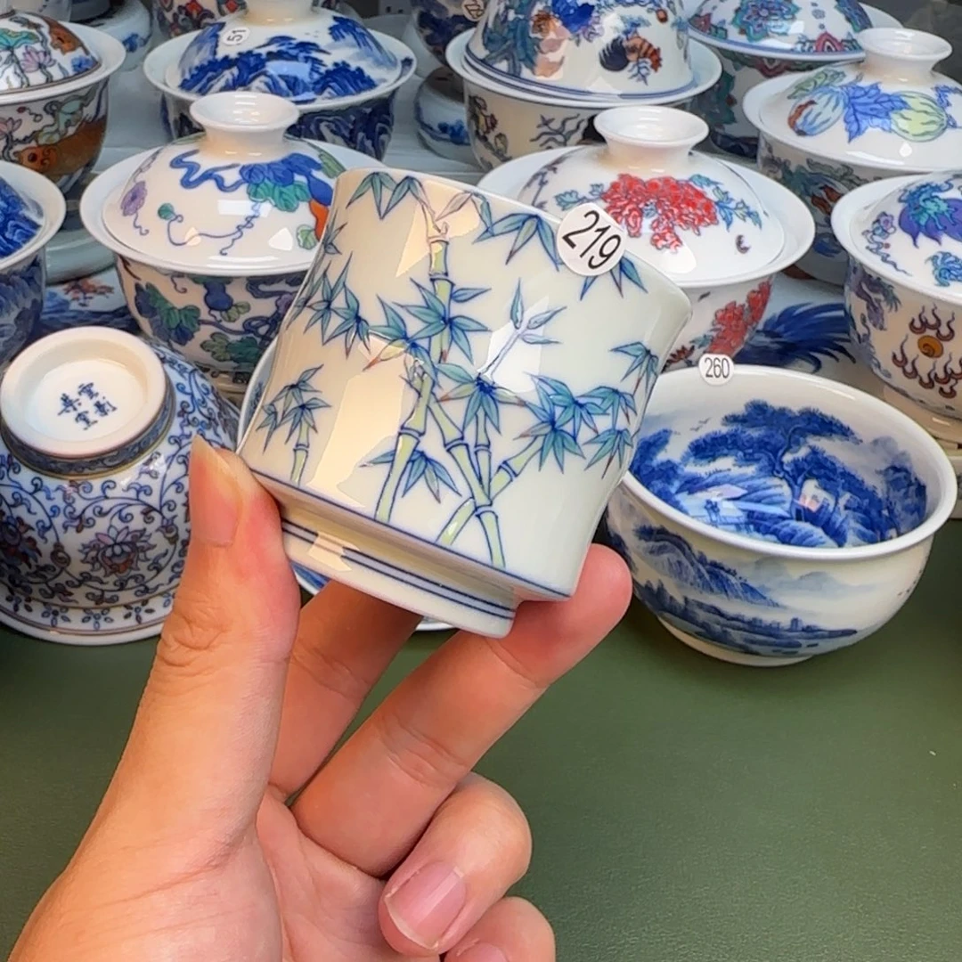 彦祖纯手工手绘茶具219