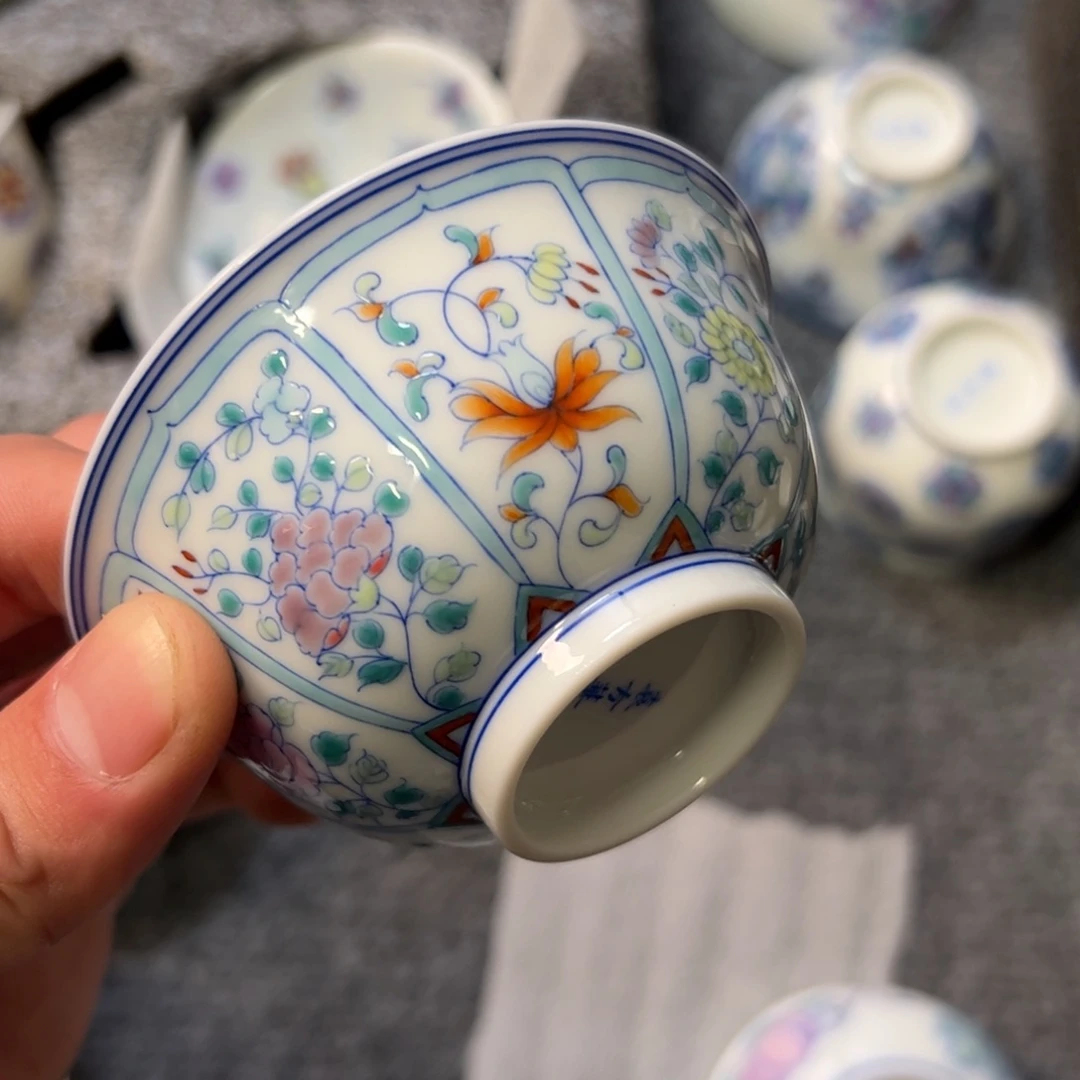 瓷片祎*堂景德镇瓷器手工手绘
