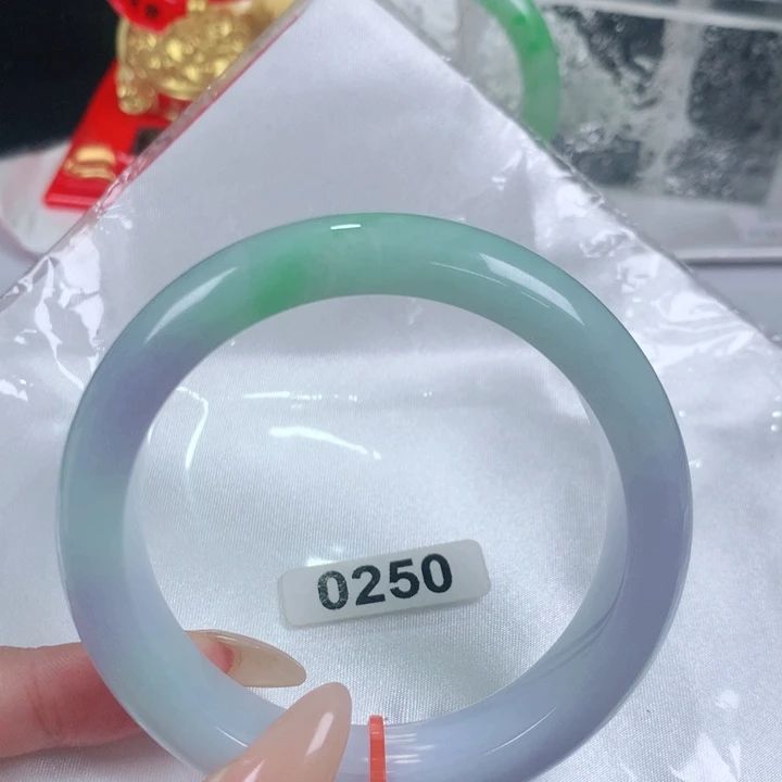未镶嵌手镯翡翠编号0250