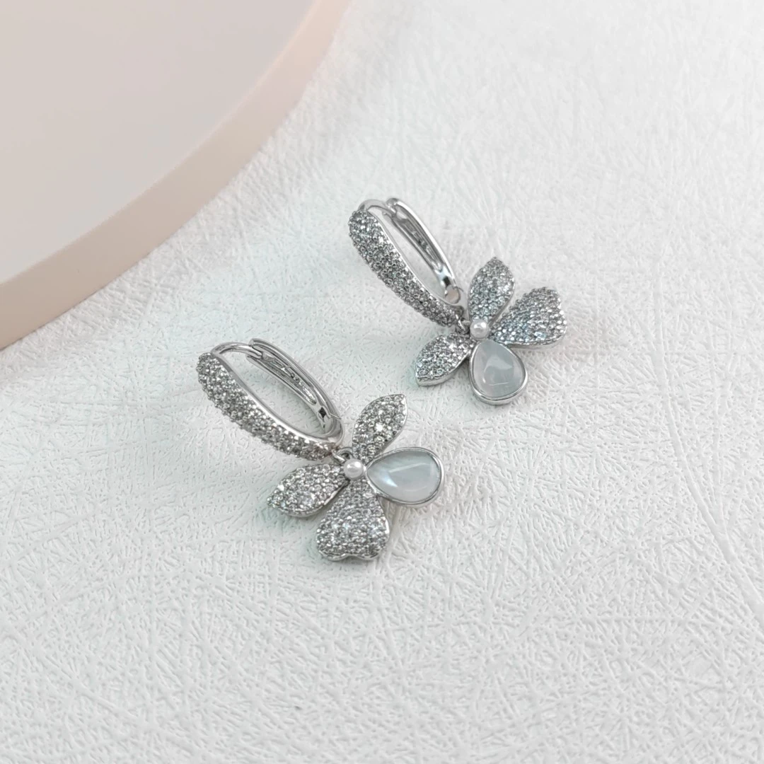 XUPING/旭平首饰 合金合成锆石耳饰 夏上新耳环 GDM X000971830